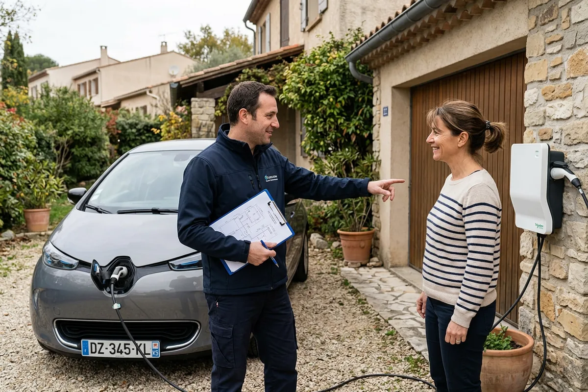 Accompagnement technique pour l'installation d'une borne de recharge à Orange Accompagnement technique pour l'installation d'une borne de recharge à Orange